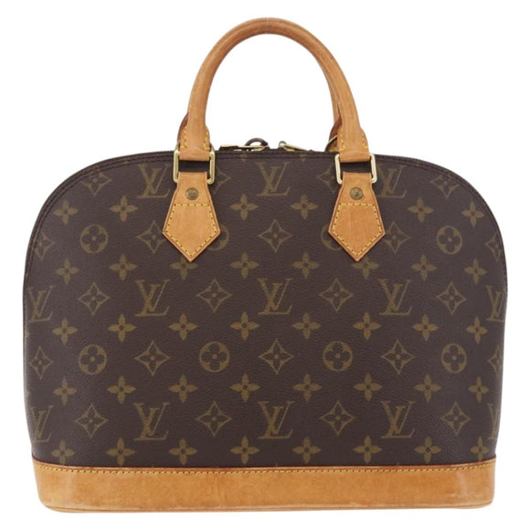 LOUIS VUITTON Monogram Alma Hand Bag M51130 LV Auth bs35841