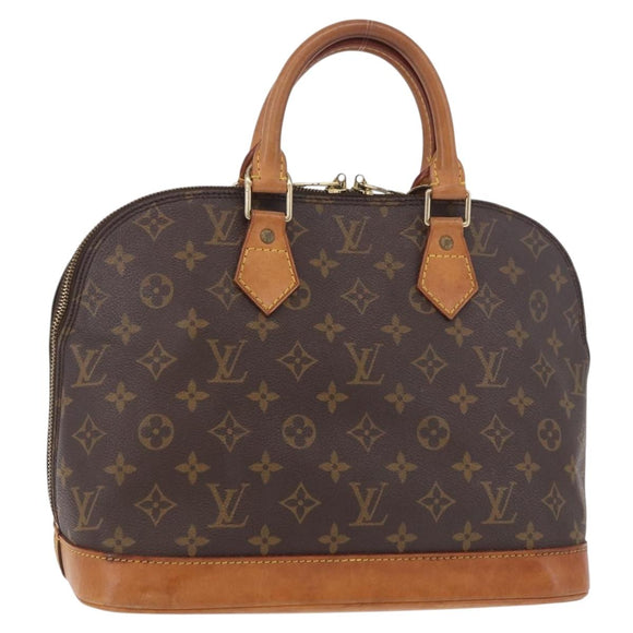 LOUIS VUITTON Monogram Alma Hand Bag M51130 LV Auth bs35842