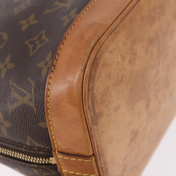 LOUIS VUITTON Monogram Alma Hand Bag M51130 LV Auth bs35842