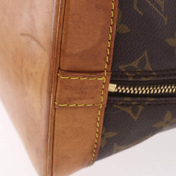 LOUIS VUITTON Monogram Alma Hand Bag M51130 LV Auth bs35842