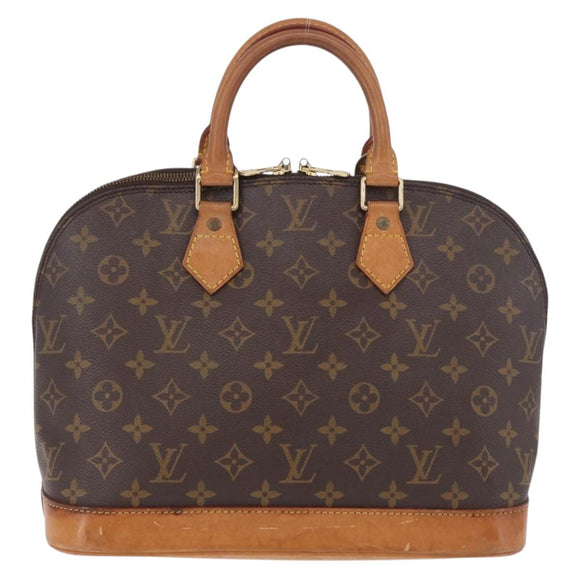 LOUIS VUITTON Monogram Alma Hand Bag M51130 LV Auth bs35842