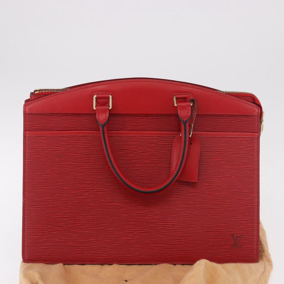 LOUIS VUITTON Epi Riviera Hand Bag Red M48187 LV Auth bs35843