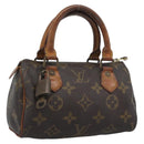 LOUIS VUITTON Monogram Mini Speedy Hand Bag M41534 LV Auth bs35844-1