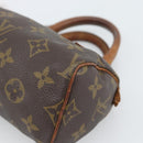 LOUIS VUITTON Monogram Mini Speedy Hand Bag M41534 LV Auth bs35844-9