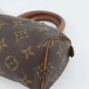 LOUIS VUITTON Monogram Mini Speedy Hand Bag M41534 LV Auth bs35844-15