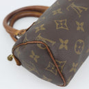 LOUIS VUITTON Monogram Mini Speedy Hand Bag M41534 LV Auth bs35844-16