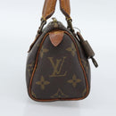 LOUIS VUITTON Monogram Mini Speedy Hand Bag M41534 LV Auth bs35844-3