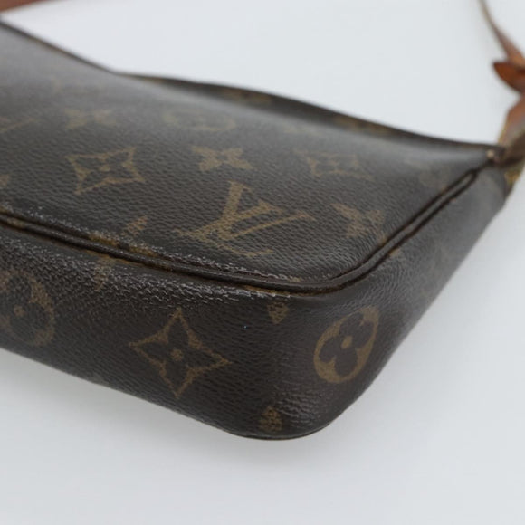 LOUIS VUITTON Monogram Pochette Accessoires Pouch M51980 LV Auth bs35845