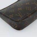 LOUIS VUITTON Monogram Pochette Accessoires Pouch M51980 LV Auth bs35845-19