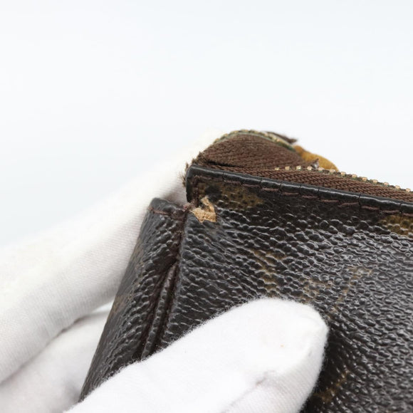 LOUIS VUITTON Monogram Pochette Accessoires Pouch M51980 LV Auth bs35845