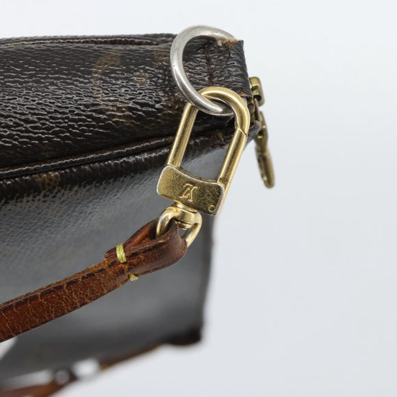 LOUIS VUITTON Monogram Pochette Accessoires Pouch M51980 LV Auth bs35845