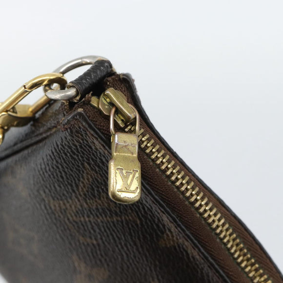 LOUIS VUITTON Monogram Pochette Accessoires Pouch M51980 LV Auth bs35845
