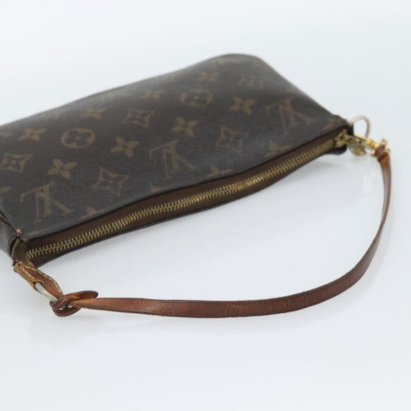 LOUIS VUITTON Monogram Pochette Accessoires Pouch M51980 LV Auth bs35845