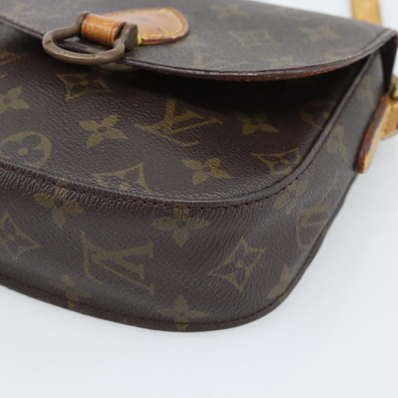 LOUIS VUITTON Monogram Saint Cloud PM Shoulder Bag M51244 LV Auth bs35846