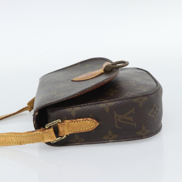 LOUIS VUITTON Monogram Saint Cloud PM Shoulder Bag M51244 LV Auth bs35846