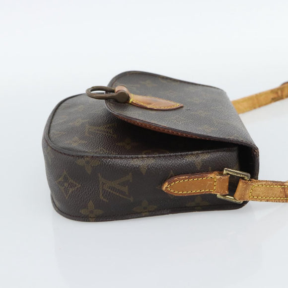 LOUIS VUITTON Monogram Saint Cloud PM Shoulder Bag M51244 LV Auth bs35846