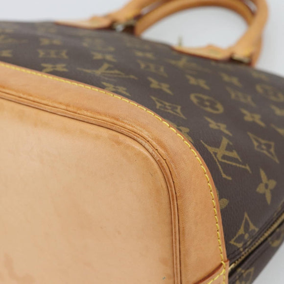LOUIS VUITTON Monogram Alma Hand Bag M51130 LV Auth bs35848A