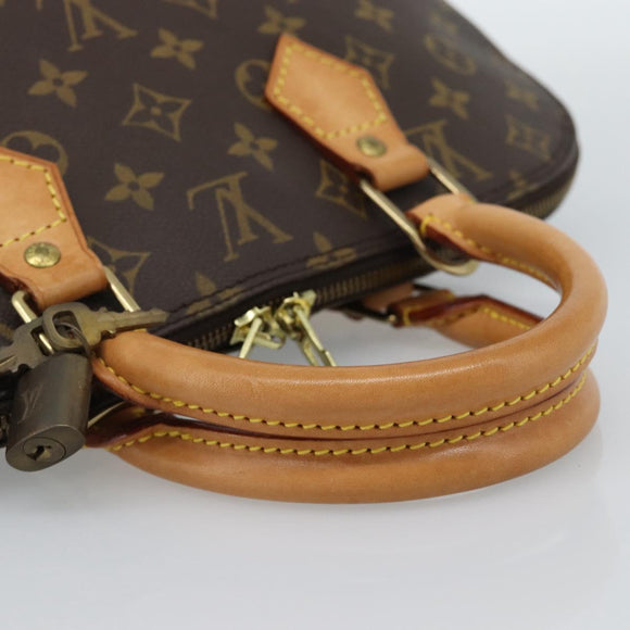 LOUIS VUITTON Monogram Alma Hand Bag M51130 LV Auth bs35848A