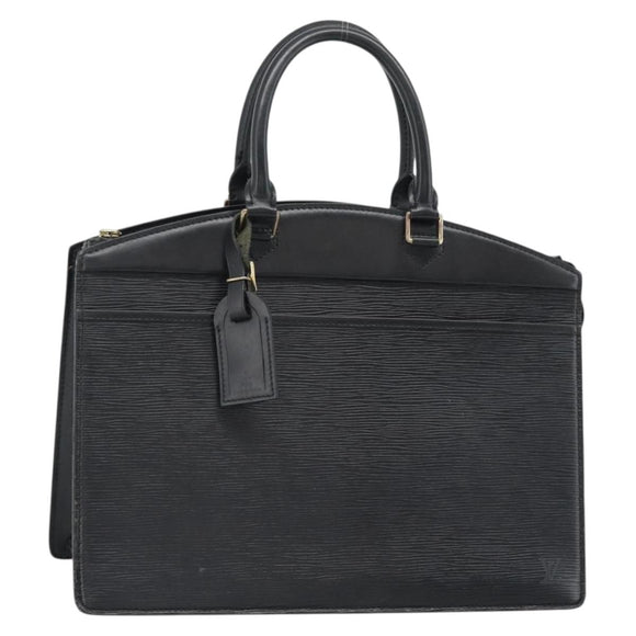LOUIS VUITTON Epi Riviera Hand Bag Black LV Auth bs35849