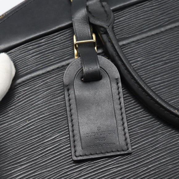 LOUIS VUITTON Epi Riviera Hand Bag Black LV Auth bs35849