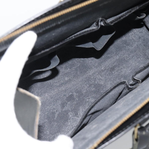 LOUIS VUITTON Epi Riviera Hand Bag Black LV Auth bs35849