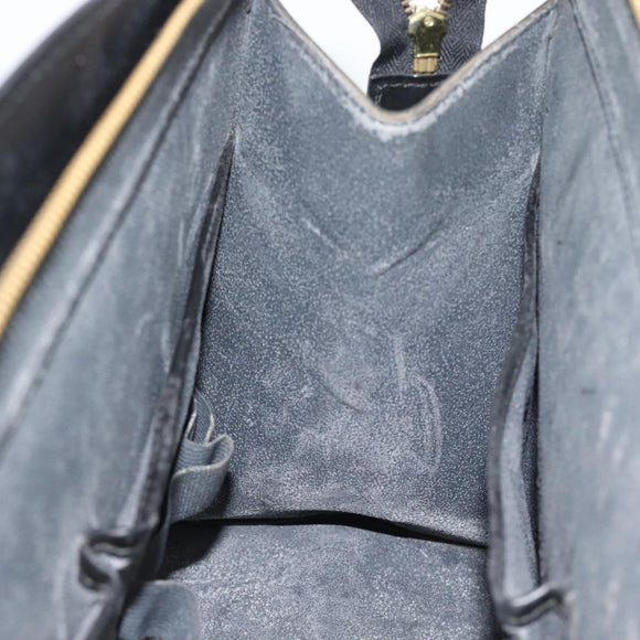LOUIS VUITTON Epi Riviera Hand Bag Black LV Auth bs35849