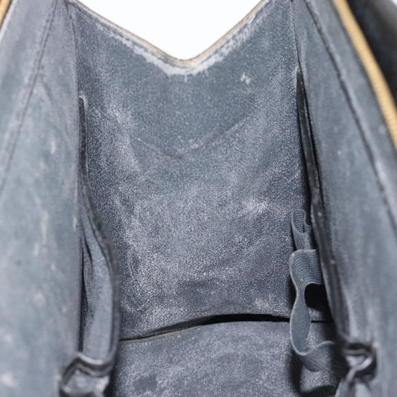 LOUIS VUITTON Epi Riviera Hand Bag Black LV Auth bs35849