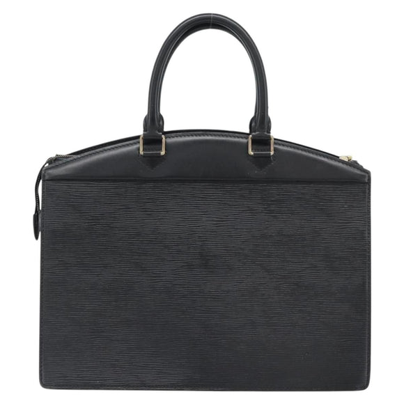 LOUIS VUITTON Epi Riviera Hand Bag Black LV Auth bs35849