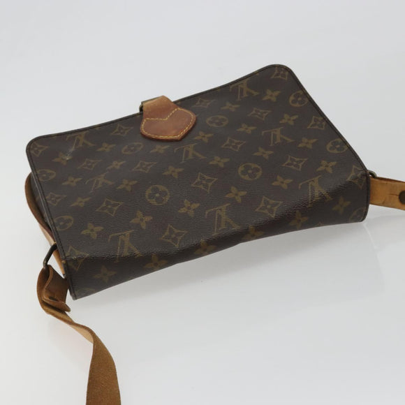 LOUIS VUITTON Monogram Cartouchiere GM Shoulder Bag M51252 LV Auth bs35850