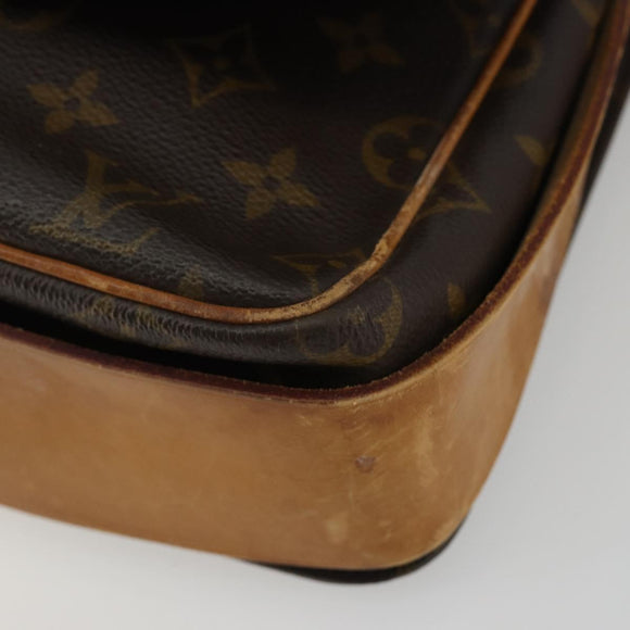 LOUIS VUITTON Monogram Cartouchiere GM Shoulder Bag M51252 LV Auth bs35850