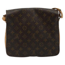 LOUIS VUITTON Monogram Cartouchiere GM Shoulder Bag M51252 LV Auth bs35850-2