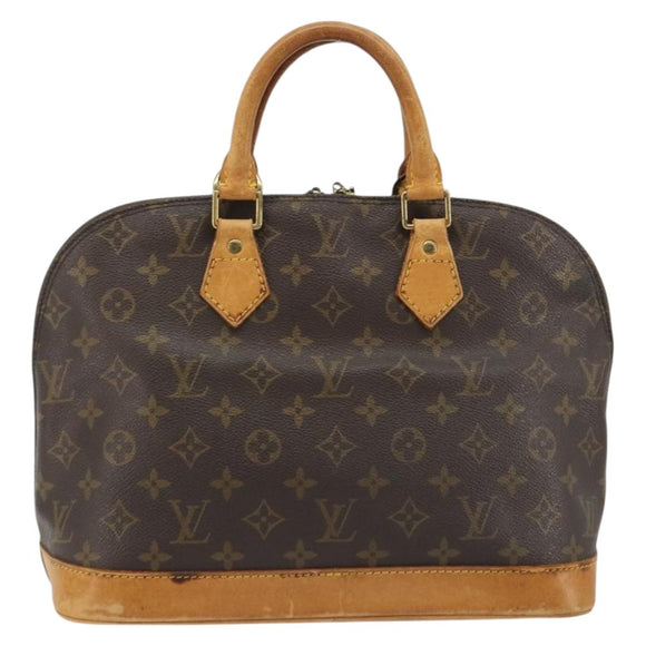 LOUIS VUITTON Monogram Alma Hand Bag M51130 LV Auth bs35852