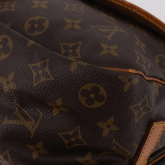 LOUIS VUITTON Monogram Saumur 35 Shoulder Bag M42254 LV Auth bs35853