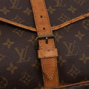 LOUIS VUITTON Monogram Saumur 35 Shoulder Bag M42254 LV Auth bs35853-18