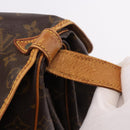 LOUIS VUITTON Monogram Saumur 35 Shoulder Bag M42254 LV Auth bs35853-10