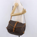 LOUIS VUITTON Monogram Saumur 35 Shoulder Bag M42254 LV Auth bs35853-29
