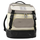 CHANEL Sports Line Backpack White Gray CC Auth bs35854-1
