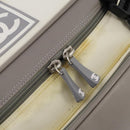 CHANEL Sports Line Backpack White Gray CC Auth bs35854-21