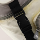 CHANEL Sports Line Backpack White Gray CC Auth bs35854-22
