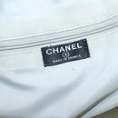 CHANEL Sports Line Backpack White Gray CC Auth bs35854-25