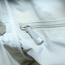 CHANEL Sports Line Backpack White Gray CC Auth bs35854-26