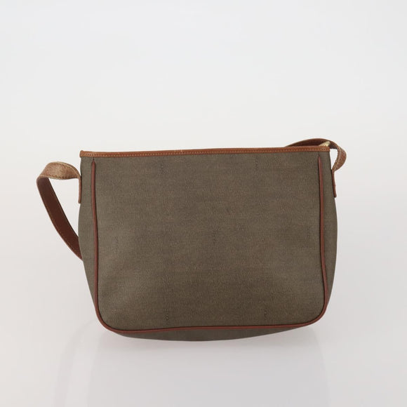 FENDI Zucca Hand Bag Canvas 3 Set Brown Auth bs35855