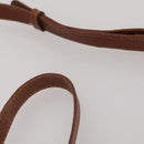 FENDI Zucca Hand Bag Canvas 3 Set Brown Auth bs35855-13