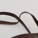 FENDI Zucca Hand Bag Canvas 3 Set Brown Auth bs35855-20