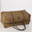 FENDI Zucca Hand Bag Canvas 3 Set Brown Auth bs35855-5