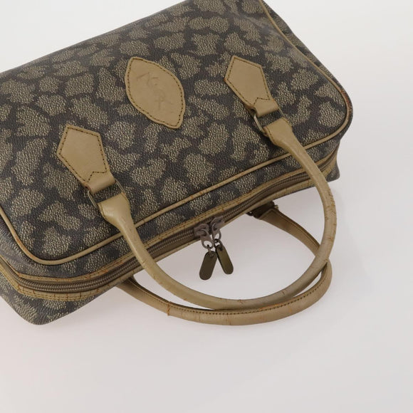 SAINT LAURENT Hand Bag PVC 2 Set Navy Auth bs35856