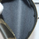 FENDI Pecan Shoulder Bag PVC 2 Set Brown Black Auth bs35857-11