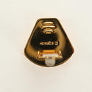 HERMES Earring Metal Gold Yellow Auth bs35859M-15