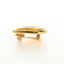 HERMES Earring Metal Gold Yellow Auth bs35859M-16