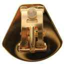 HERMES Earring Metal Gold Yellow Auth bs35859M-3
